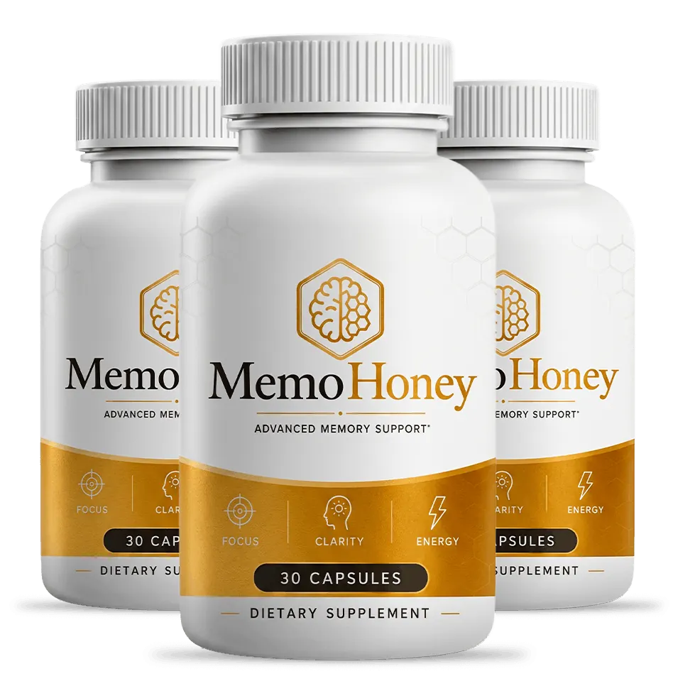 MemoHoney three bottle package